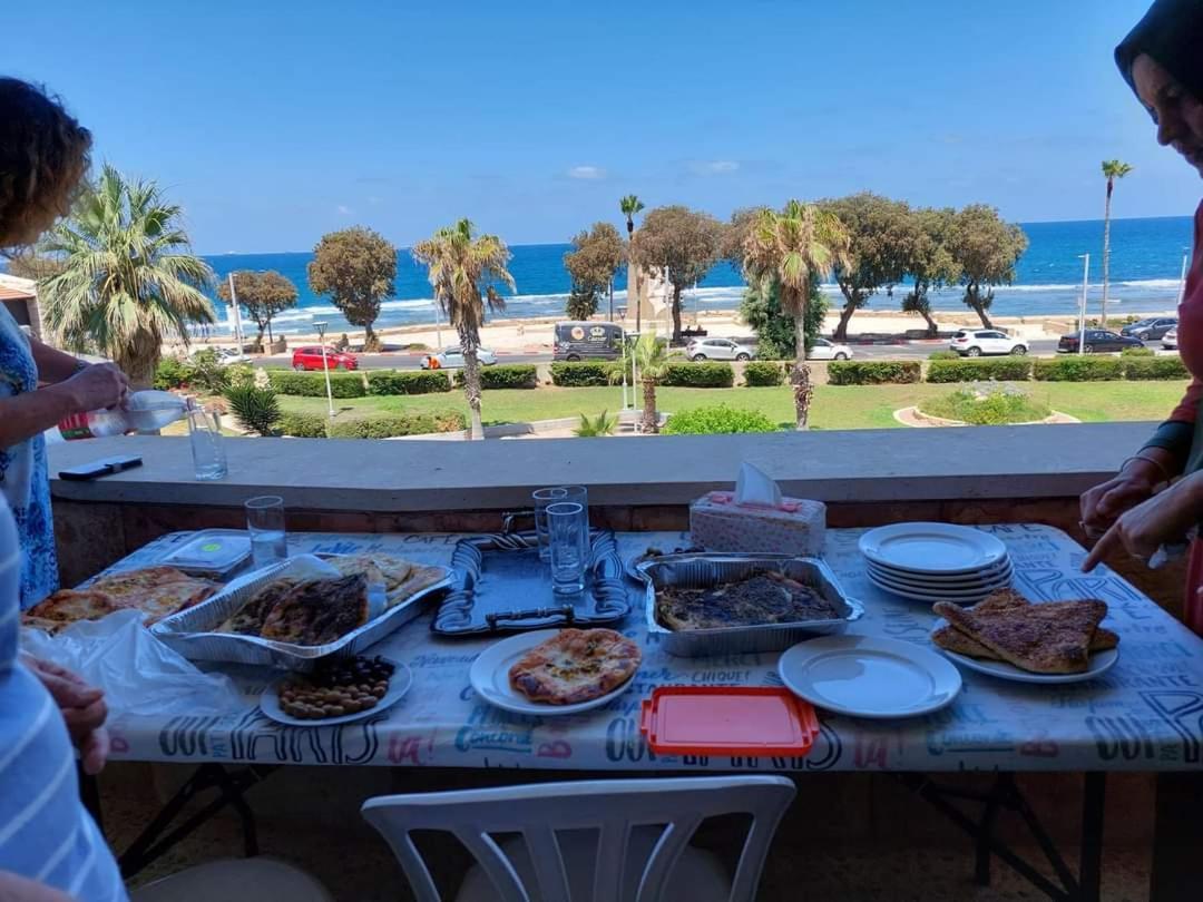 First Sea Line Apartment, Acre - Amazing Coastal View In Heart Of Akko Rum bild